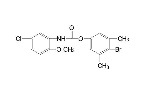 5-chloro-2-methoxycarbanilic acid, 4-bromo-3,5-xylyl ester