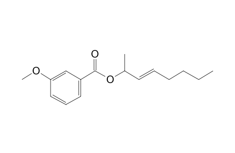 m-Anisic acid, oct-3-en-2-yl ester