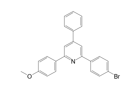 2-(p-bromophenyl)-6-(p-methoxyphenyl)-4-phenylpyridine