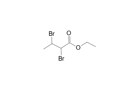 2,3-Dibromo-butyric acid, ethyl ester