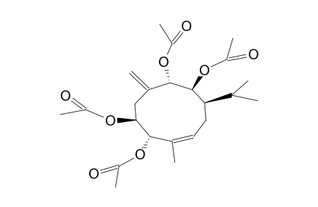 (Z,1R,2R,5R,6R,7S)-GERMACRA-4(15),9-DIEN-1,2,5,6-TETRAACETATE