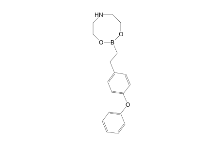 2-(4-Phenoxyphenyl)ethylboronic acid diethanolamine ester