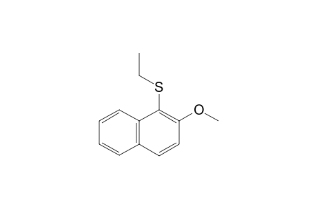 Ethyl 2-methoxy-1-naphthyl sulfide