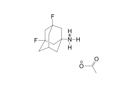 N-3,5-DIFLUOROADAMANTYL-AMMONIUMACETATE