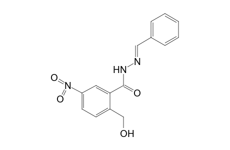 alpha-hydroxy-5-nitro-o-toluic acid, benzylidenehydrazide