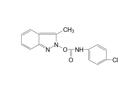 2-hydroxy-3-methyl-2H-indazole, p-chlorocarbanilate (ester)