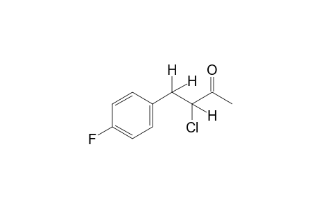 3-chloro-4-(p-fluorophenyl)-2-butanone