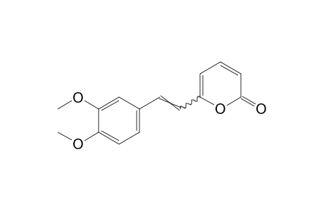 6-(3,4-dimethoxystyryl)-2H-pyran-2-one