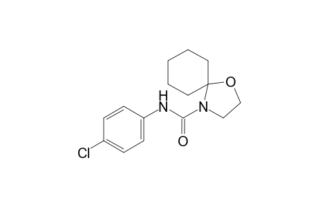 4'-chloro-1-oxa-4-azaspiro[4.5]decane-4-carboxanilide