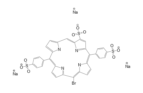10-BROMO-2-SULFONATO-5,15-BIS-(4-SULFONATOPHENYL)-PORPHYRIN-TRISODIUM-SALT