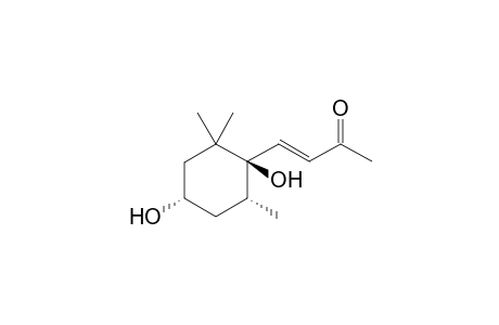 (E)-4-[(1'R,4'S,6'R)-1',4'-DIHYDROXY-2',2',6'-TRIMETHYLCYClOHEXYL)-3-BUTEN-2-ONE;(-)-EPIBOSCIALIN