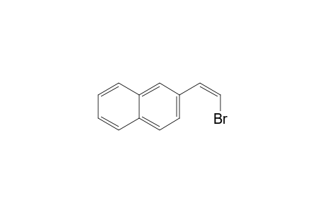 (Z)-2-(.beta.-Bromovinyl)naphthalene