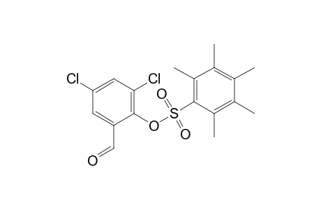 3,5-dichlorosalicylaldehyde, pentamethylbenzenesulfonate (ester)