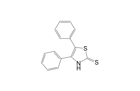 2(3H)-Thiazolethione, 4,5-diphenyl-