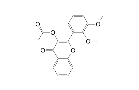 2',3'-Dimethoxy-3-(acetyl)oxyflavone