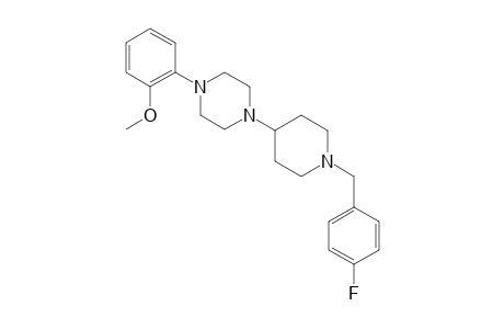 1-[1-(4-Fluorobenzyl)-4-piperidinyl]-4-(2-methoxyphenyl)piperazine