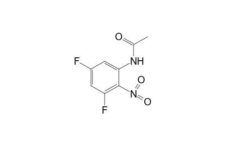 3,5-difluoro-2-nitroacetanilide