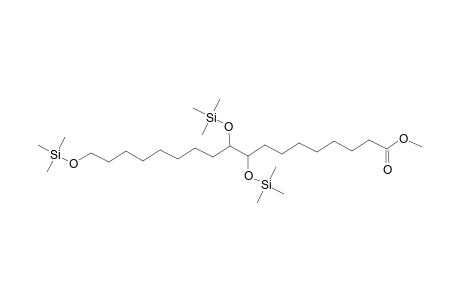 Octadecanoic acid, 9,10,18-tris[(trimethylsilyl)oxy]-, methyl ester