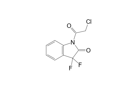 N-CHLOROACETYL-3,3-DIFLUORO-2-OXO-INDOLE
