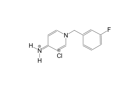 4(1H)-pyridiniminium, 1-[(3-fluorophenyl)methyl]-, chloride