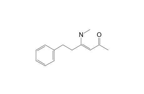 4-(N-Methylamino)-6-phenylhex-3-en-2-one