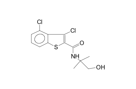 N-(1,1-dimethyl-2-hydroxyethyl)-3,4-dichlorobenzothiophene-2-carboxamide