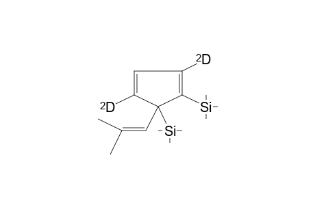 Trimethyl[1-(2-methyl-1-propenyl)-2-(trimethylsilyl)-2,4-cyclopentadien-1-yl]silane