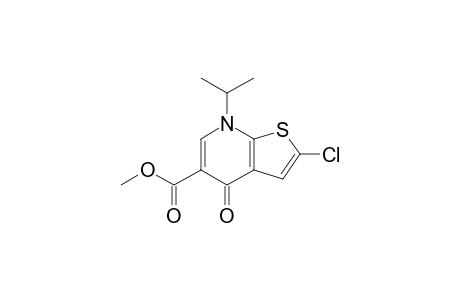 METHYL_2-CHLORO-7-(2-PROPYL)-4,7-DIHYDRO-4-OXOTHIENO-[2.3-B]-PYRIDINE-5-CARBOXYLATE