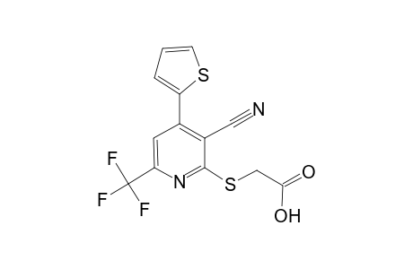 (3-Cyano-4-thiophen-2-yl-6-trifluoromethyl-pyridin-2-ylsulfanyl)-acetic acid