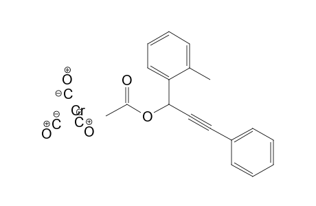 Tricarbonyl-[1-(1'-acetoxy-3'-phenylpropargyl)-2-methylphenyl]-chromium