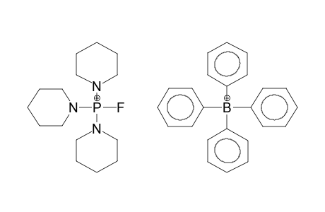 TRIS(PIPERIDINO)FLUOROPHOSPHONIUM TETRAPHENYLBORATE