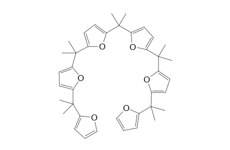 Furan, 2,2'-(1-methylethylidene)bis[5-[1-[5-[1-(2-furanyl)-1-methylethyl]-2- furanyl]-1-methylethyl]-