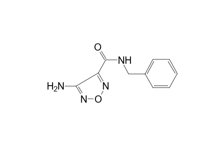 1,2,5-oxadiazole-3-carboxamide, 4-amino-N-(phenylmethyl)-