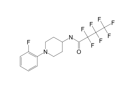 1-(2-Fluorophenyl)-4-piperidinamine, N-heptafluorobutyryl-