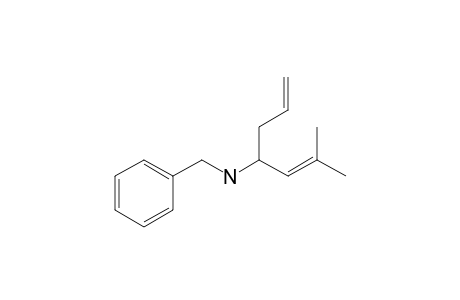 6-methyl-N-(phenylmethyl)-4-hepta-1,5-dienamine