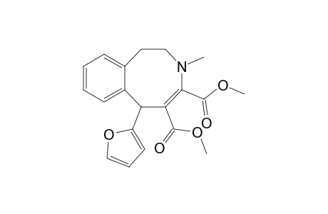 (E)-6-Furan-2-yl-3-methyl-1,2,3,6-tetrahydro-benzo[d]azocine-4,5-dicarboxylic acid dimethyl ester