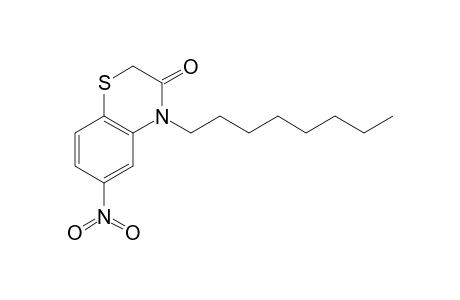 4-Octyl-6-nitro-2H-1,4-benzothiazin-3-one