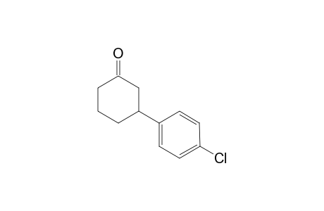 3-(4-Chlorophenyl)cyclohexanone