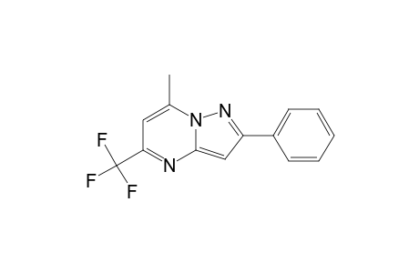 7-Methyl-2-phenyl-5-(trifluoromethyl)pyrazolo[1,5-a]pyrimidine