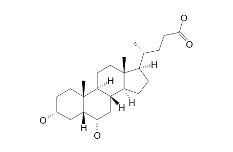 3a,6a-Dihydroxy-5ß-cholan-24-oic acid