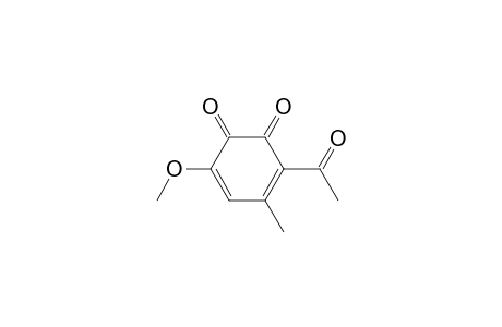 3-Acetyl-6-methoxy-4-methyl-O-benzoquinone