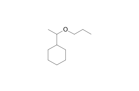 1-Cyclohexylethanol, N-propyl ether