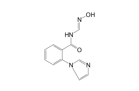 N-FORMYL-o-(IMIDAZOL-1-YL)BENZAMIDE, MONOOXIME