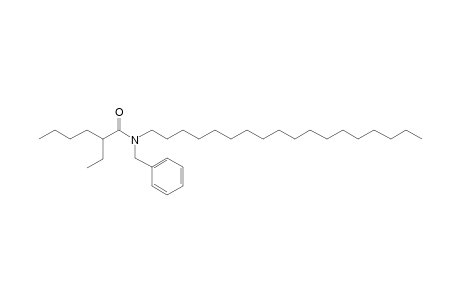 Hexanoylamide, 2-ethyl-N-benzyl-N-octadecyl-