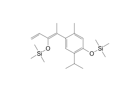 Silane, [[1-ethenyl-2-[2-methyl-5-(1-methylethyl)-4-[(trimethylsilyl)oxy]phenyl]-1-propenyl]oxy]trimethyl-