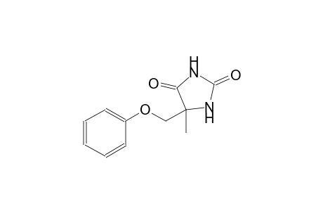 5-methyl-5-(phenoxymethyl)-2,4-imidazolidinedione