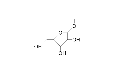 1-Methyl.beta.-D-ribofuranoside