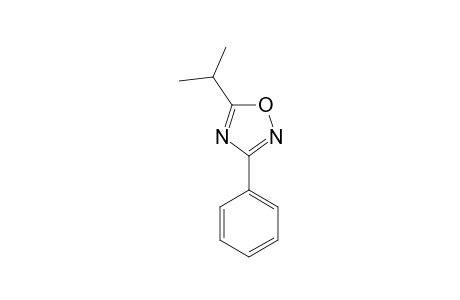 5-ISOPROPYL-3-3-PHENYL-1,2,4-OXADIAZOLE