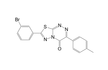4H-[1,3,4]thiadiazolo[2,3-c][1,2,4]triazin-4-one, 7-(3-bromophenyl)-3-(4-methylphenyl)-
