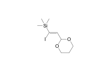 (Z)-(2-(1,3-Dioxan-2-yl)-1-iodovinyl)trimethylsilane